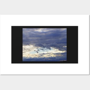 Sky Scape, Inspirational Photography Art Beautiful Sun Through The Clouds Posters and Art